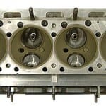 Cylinder head coated chambers. Click image to enlarge.