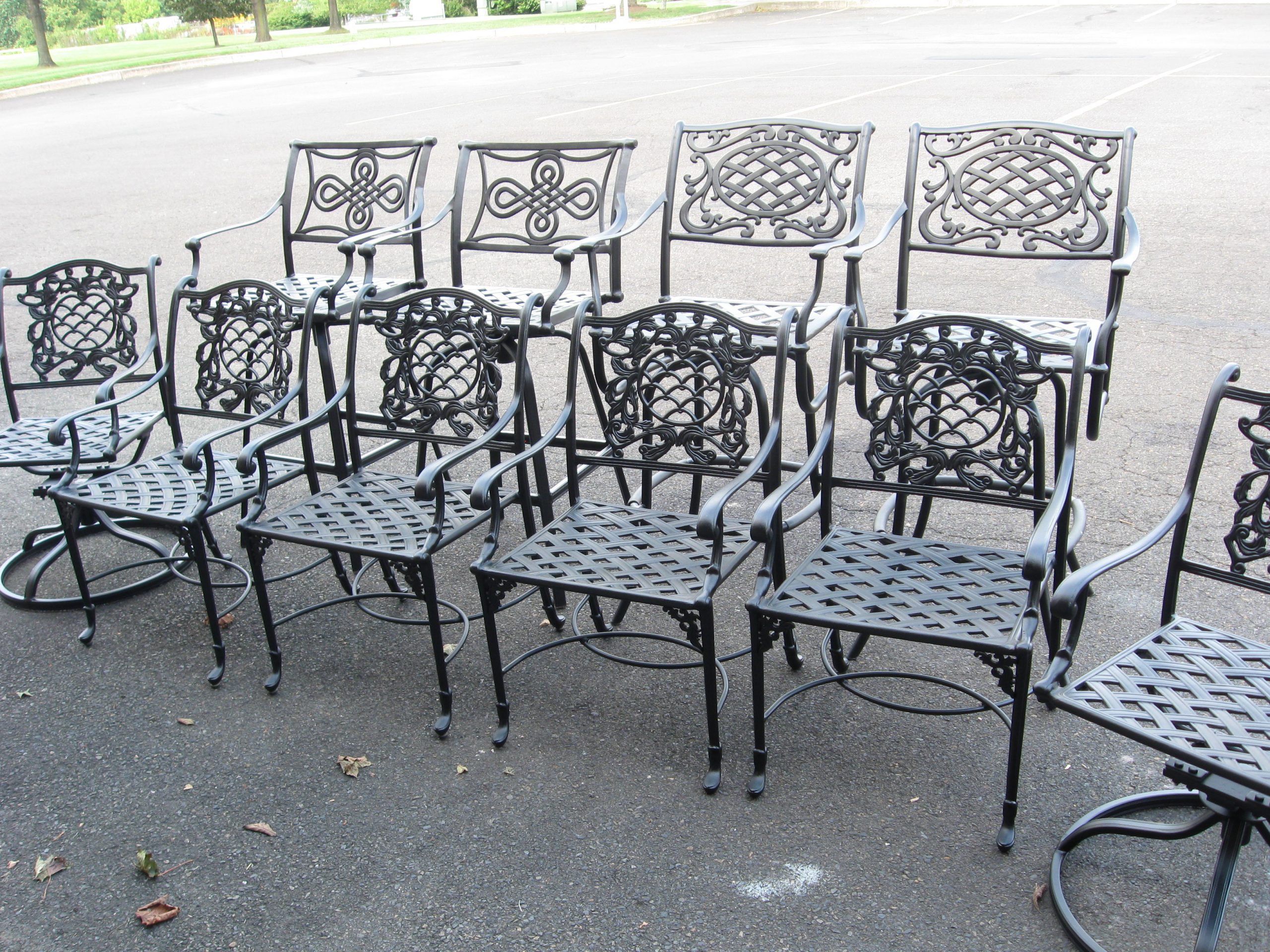 patio furniture powder coated Bonehead Performance